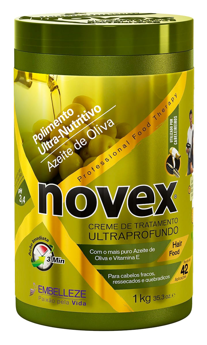 Creme de Tratamento Novex Azeite Oliva