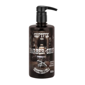 Shampoo Soft Fix 3 em 1 Barbe Shop 500ml