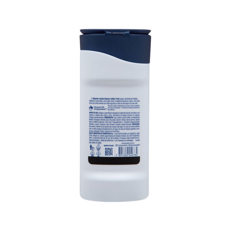 Sabonete Líquido Bozzano Antibac Fresh 240ml