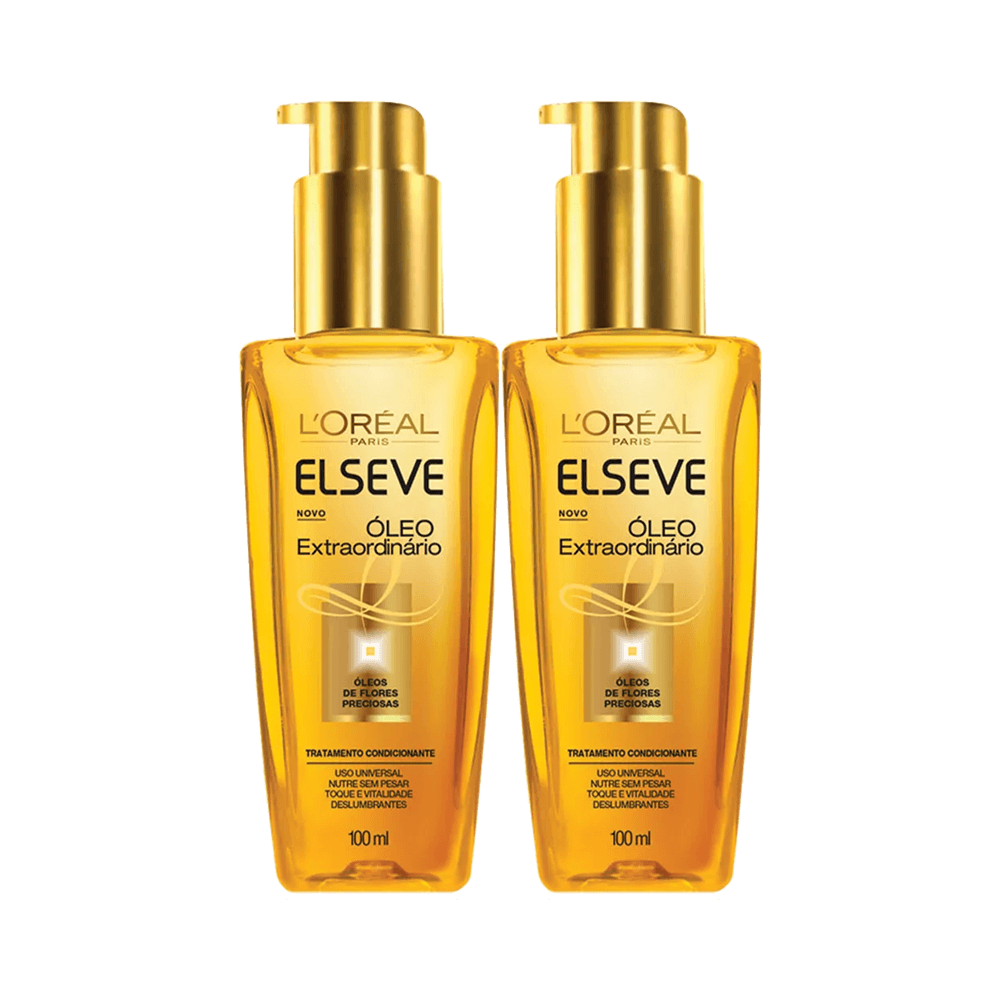 Kit Óleo Extraordinario Elseve Tratamento Sublime com 50% de Desconto na 2º Unidade