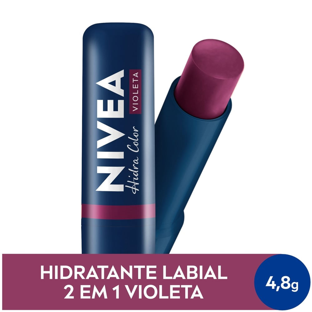 Protetor Labial Nivea Color Violeta