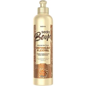Creme para Pentear Seda Boom Definição Flexível Controle de Frizz 350ml