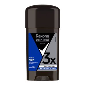 Desodorante Rexona em Creme Clinical Clean 96h Com 58g