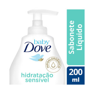 Sabonete Líquido Dove Baby Hidratação Sensível 200ml