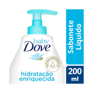 Sabonete Líquido Dove Baby Hidratação Enriquecido 200ml