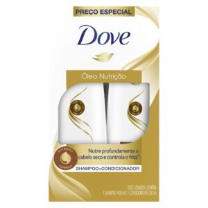 Shampoo + Condicionador Dove Óleo Nutrição 400 ml + 200 ml