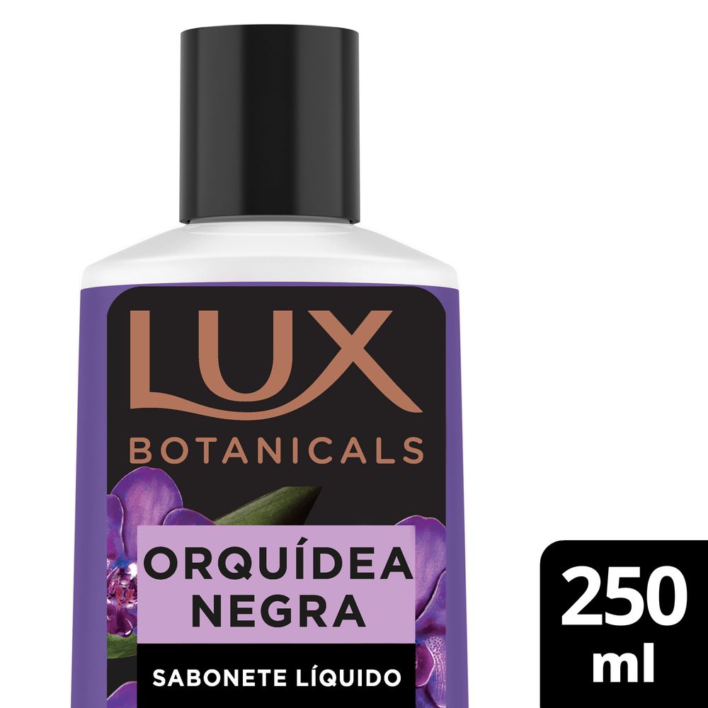 Sabonete Liquido Corporal Lux Botanicals Orquídea Negra 250ml