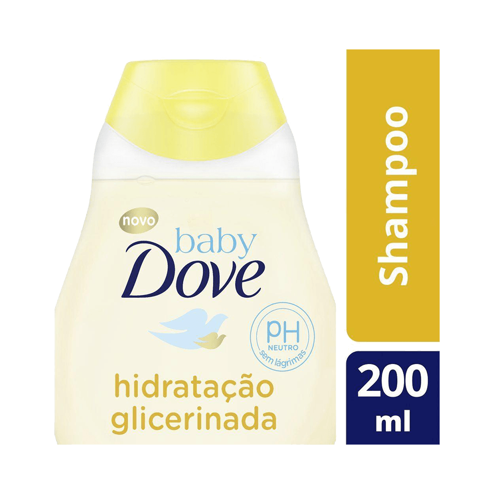 Shampoo Dove Baby Hidratação Glicerinada 200ml