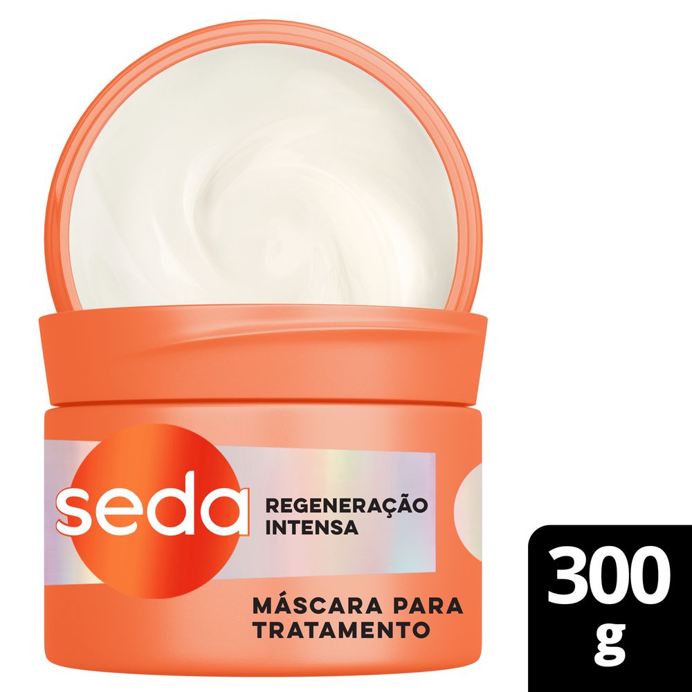 Máscara para Hidratação Seda By Niina Secrets Colágeno + Vitamina C 300g