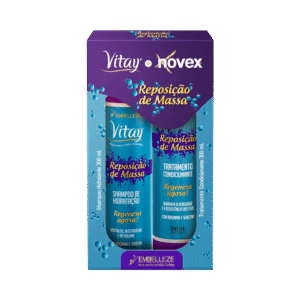 Kit Vitay Reposição de Massa Shampoo 300ml + Condicionador 300ml