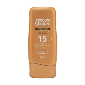 Protetor Solar Cenoura & Bronze Efeito Dourado FPS 15 110ml
