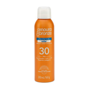 Protetor Solar Aerosol Cenoura & Bronze FPS 30 200ml