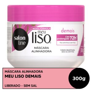 Máscara Capilar Salon Line Meu Liso Demais 300g