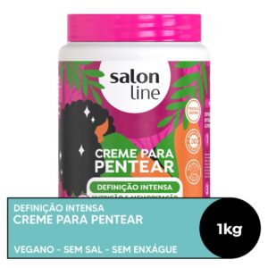 Creme de Pentear Salon Line Redutor de Volume Definição Intensa 1000g