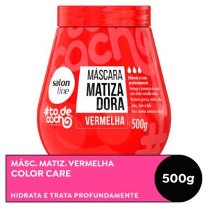 Máscara Capilar Matizadora Salon Line #todecacho Hidratação Vermelha 500g