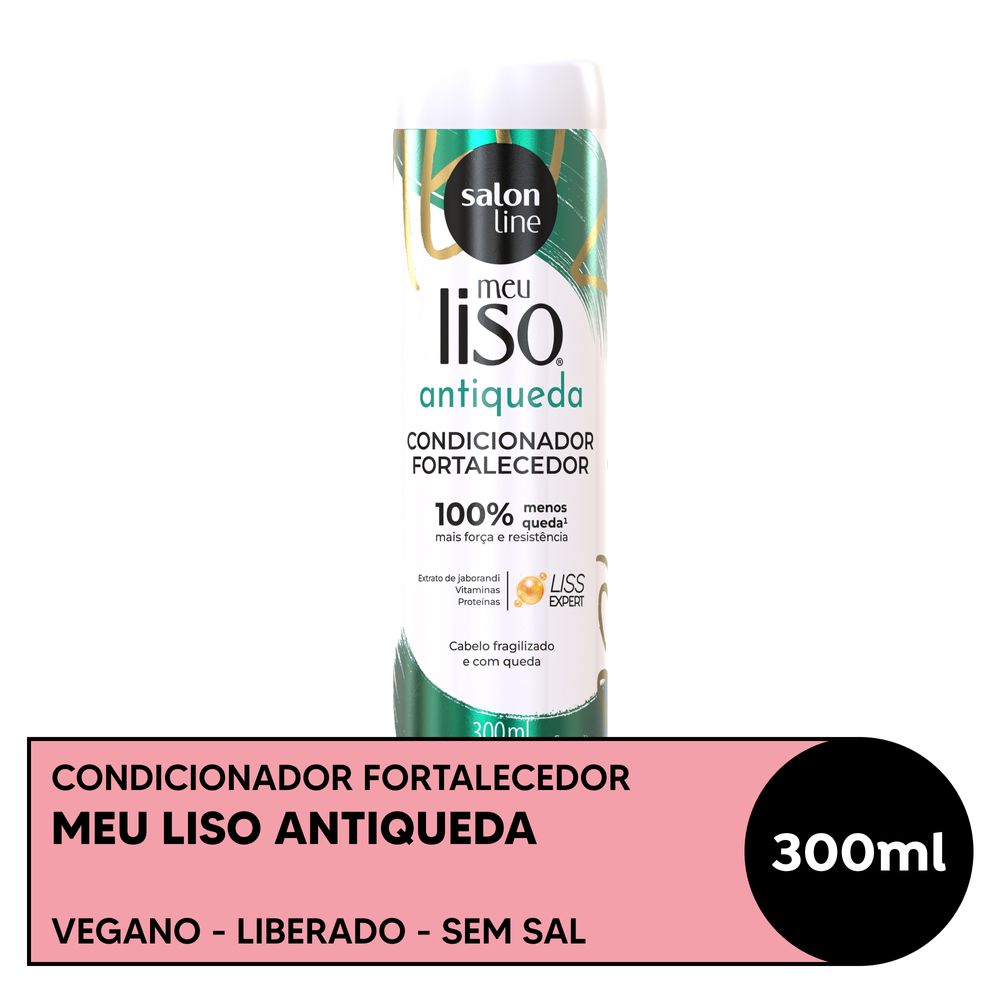 Condicionador Salon Line Meu Liso Antiqueda 300ml