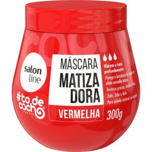 Máscara Matizadora Salon Line #Todecacho Vermelha 300g