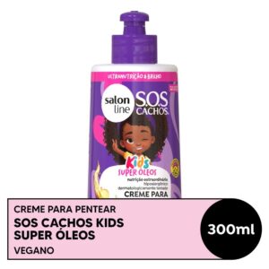 Creme de Pentear Salon Line SOS Cachos Kids Nutrição em Ação 300ml