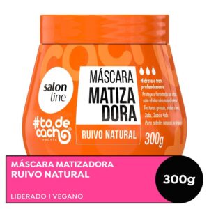 Máscara Matizadora #todecacho Ruivo Natural 300g