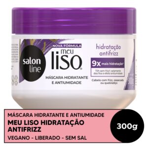 Máscara Ultra-Hidratante Salon Line Meu Liso Antifrizz 300g