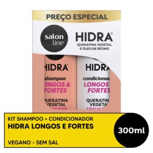 Kit Shampoo + Condicionador Hidra Longos e Fortes 300ml