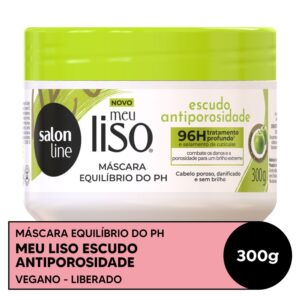 Máscara Meu Liso Escudo Antiporosidade Salon Line 300g