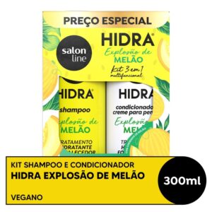Kit Salon Line Shampoo + Condicionador Hidra Explosão de Melão
