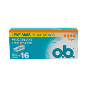 Absorvente Interno O.B ProComfort Super 16 Unidades