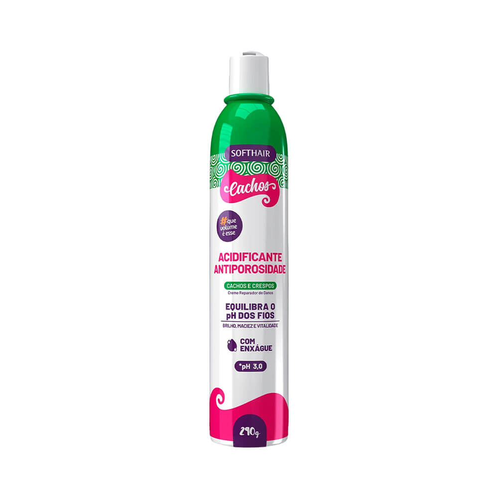 Acidificante Soft Hair Cachos e Crespos 290g