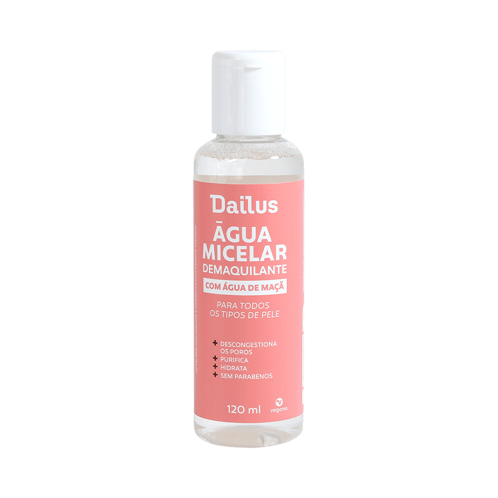 Água Micelar Dailus Demaquilante 120ml