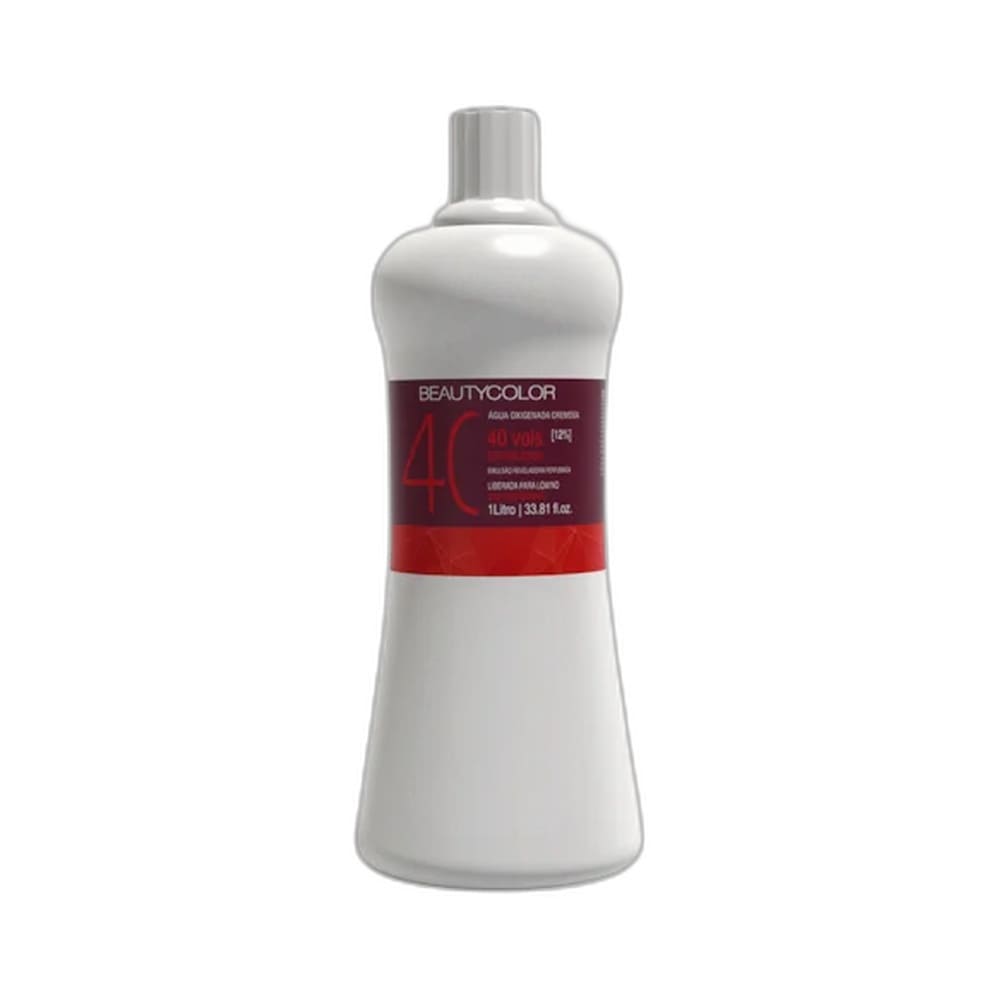 Água Oxigenada Cremosa Beauty Color 40 Volumes 1000ml
