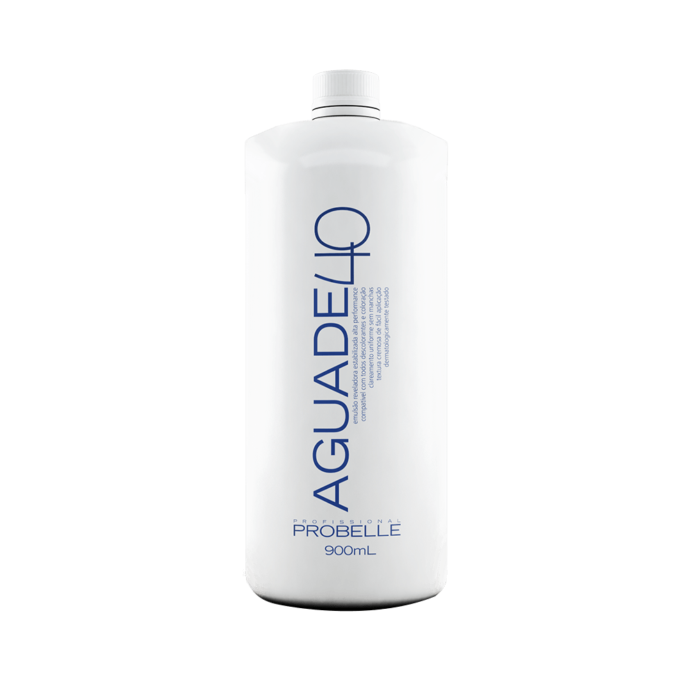 Água Oxigenada Probelle 40 Volumes para Descoloração 900ml
