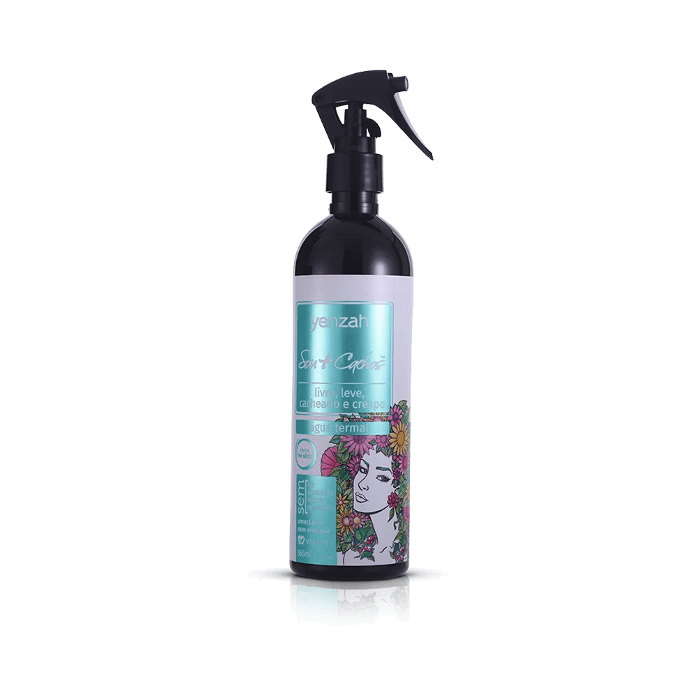 Água Termal Umectante Yenzah Sou + Cachos 365ml