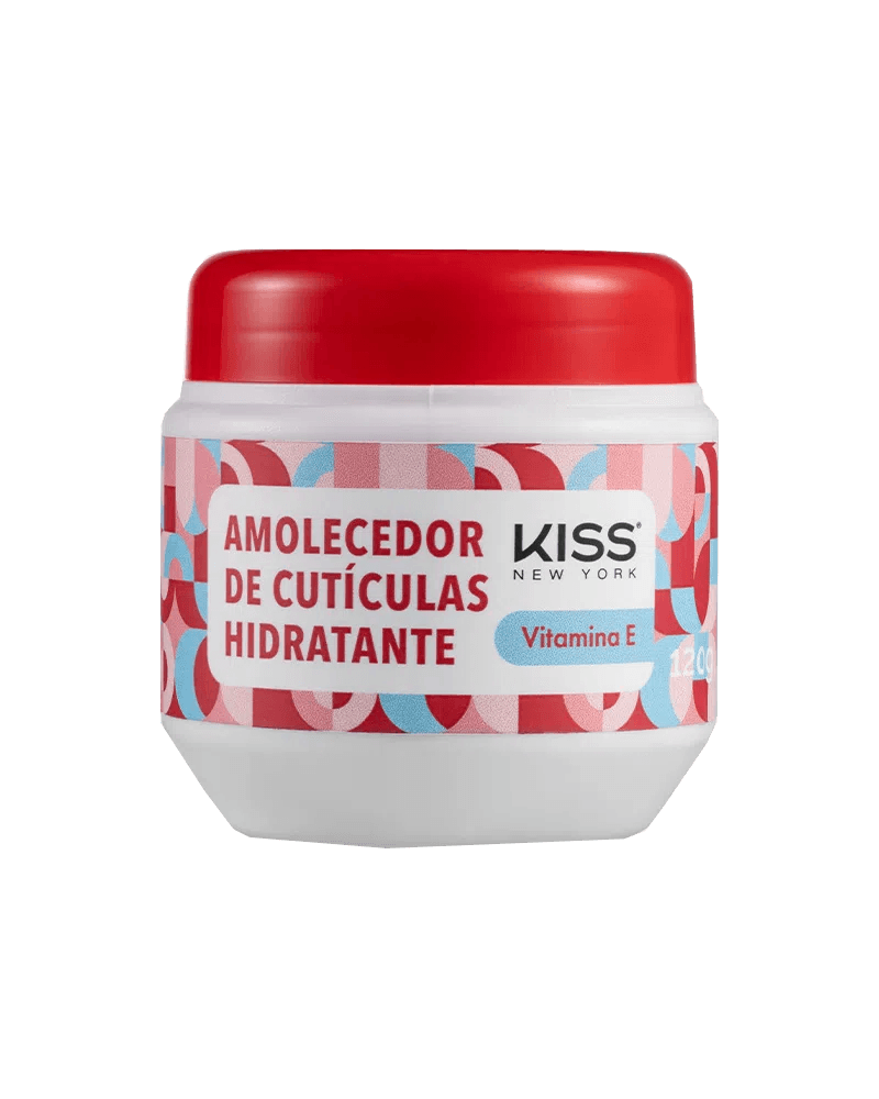 Amolecedor de Cutículas Kiss New York Hidratante Vitamina E 120g