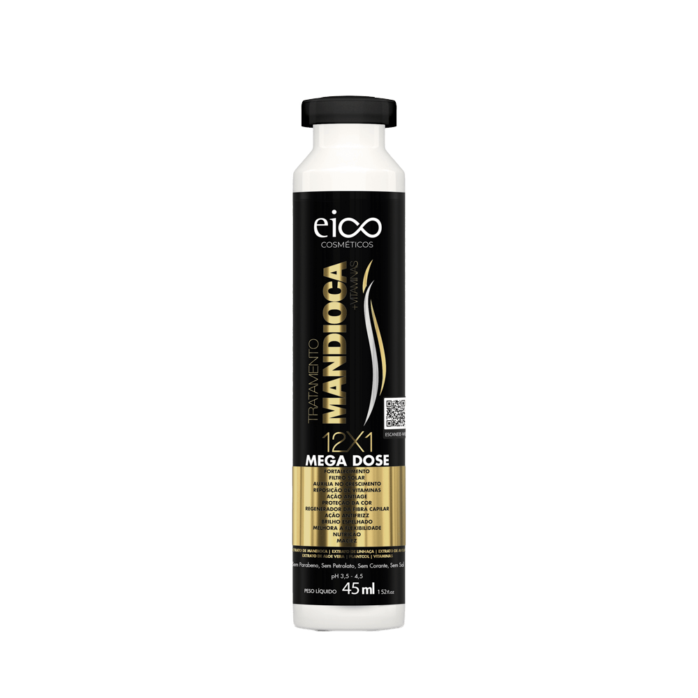 Ampola Eico Mega Dose Tratamento Mandioca 45ml