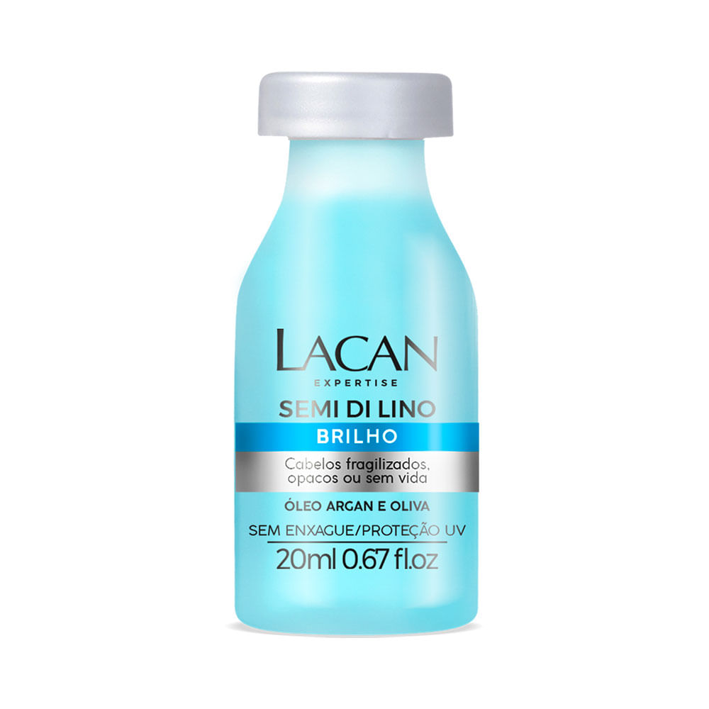 Ampola Lacan Semi Di Lino 20ml