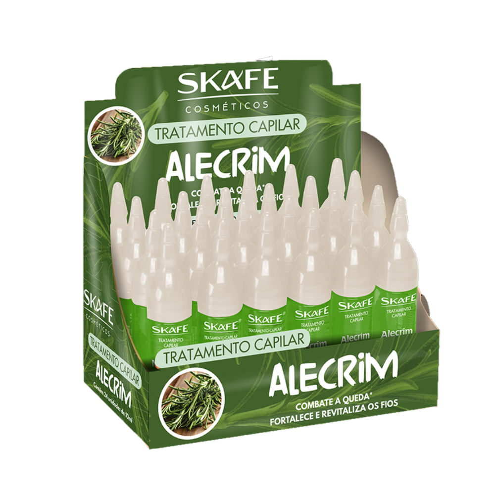 Ampola de Tratamento Capilar Skafe Alecrim 10ml