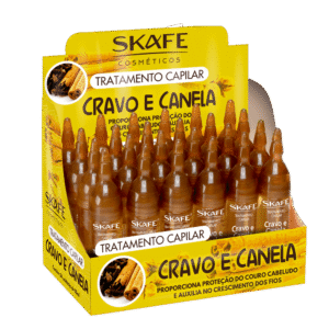 Ampola de Tratamento Capilar Skafe Cravo e Canela 10ml