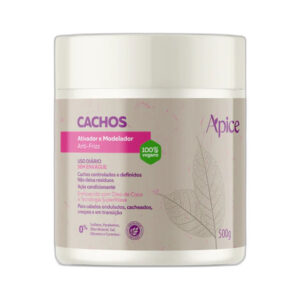 Ativador e Modelador Apice Cachos Anti-Frizz 500g