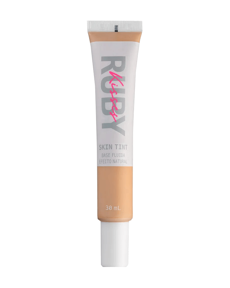 Base Ruby Kisses Fluida Skin Tint Efeito Natural 220 30ml