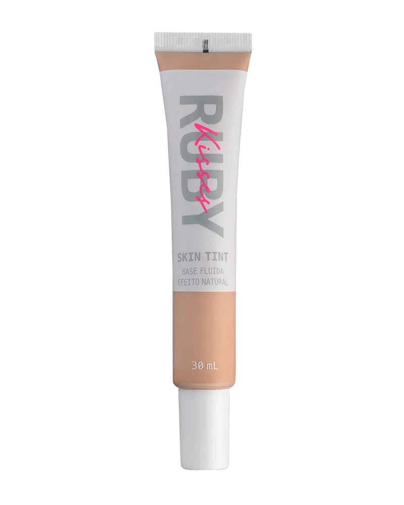 Base Ruby Kisses Fluida Skin Tint Efeito Natural 230 30ml