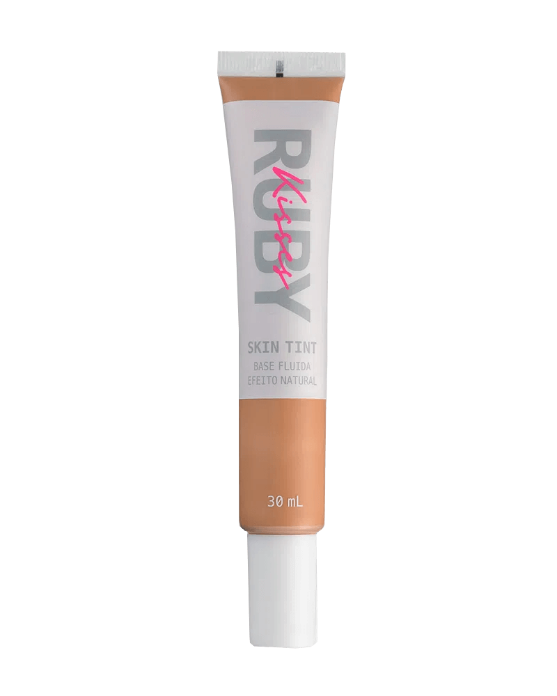 Base Ruby Kisses Fluida Skin Tint Efeito Natural 315 30ml