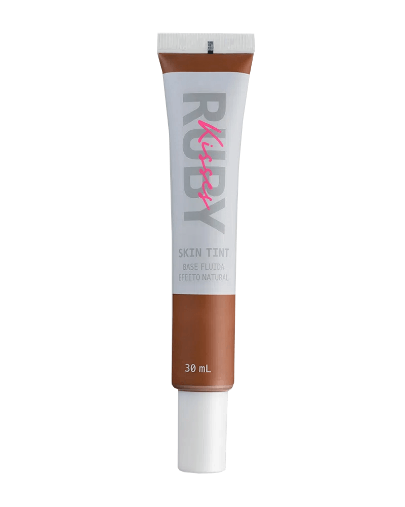 Base Ruby Kisses Fluida Skin Tint Efeito Natural 347 30ml