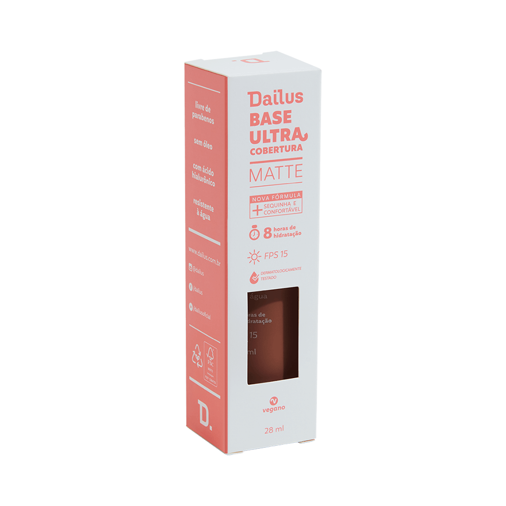 Base Líquida Dailus Ultra Cobertura D11 Escuro