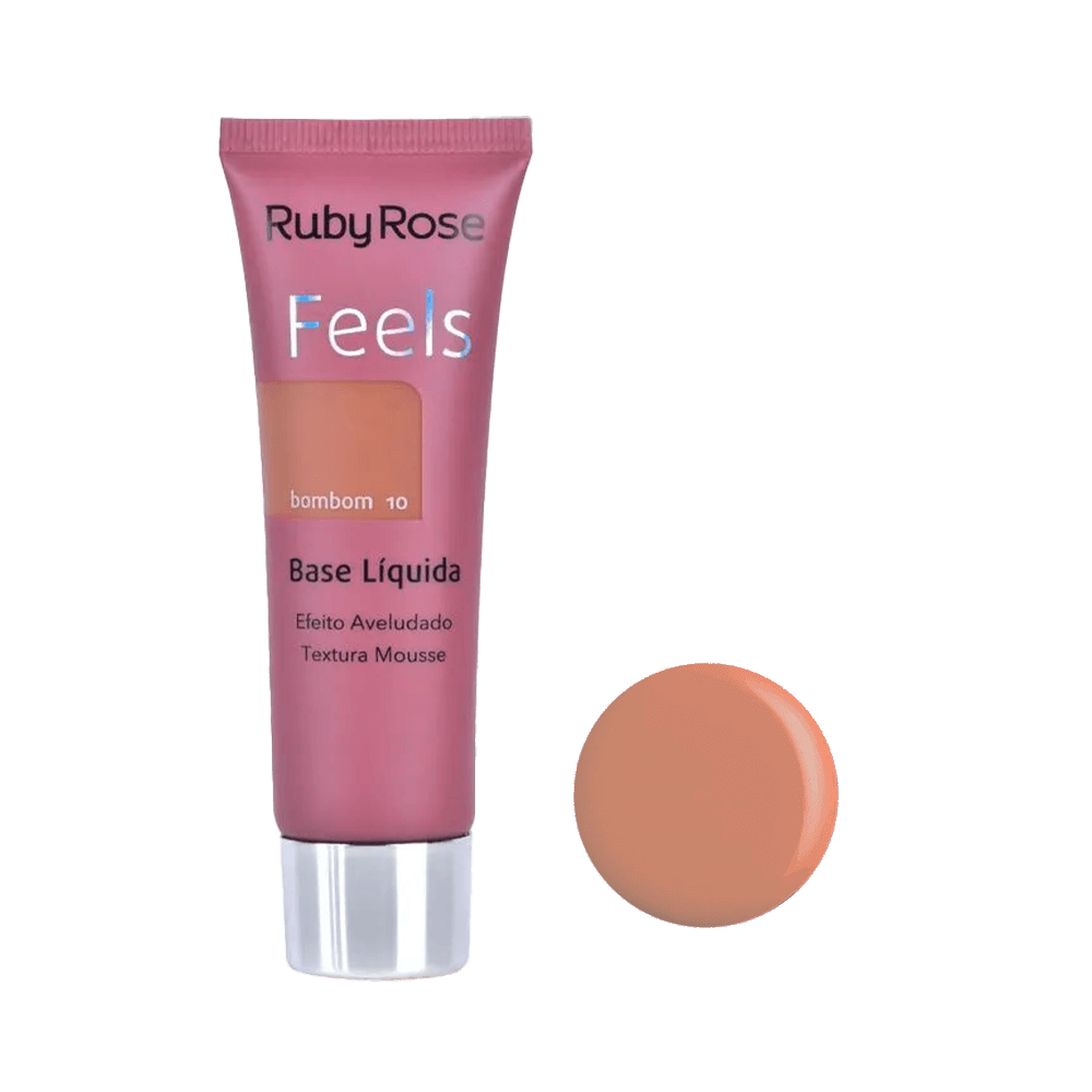 Base Liquida Ruby Rose Feels Bombom 37g