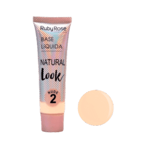 Base Líquida Ruby Rose Natural Look Nude 02 37g
