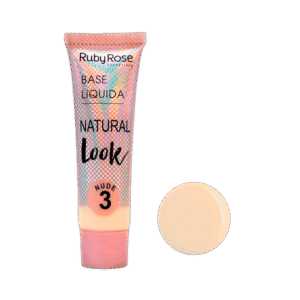 Base Líquida Ruby Rose Natural Look Nude 03 37g