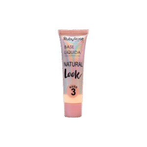 Base Líquida Ruby Rose Natural Look Nude 03 37g
