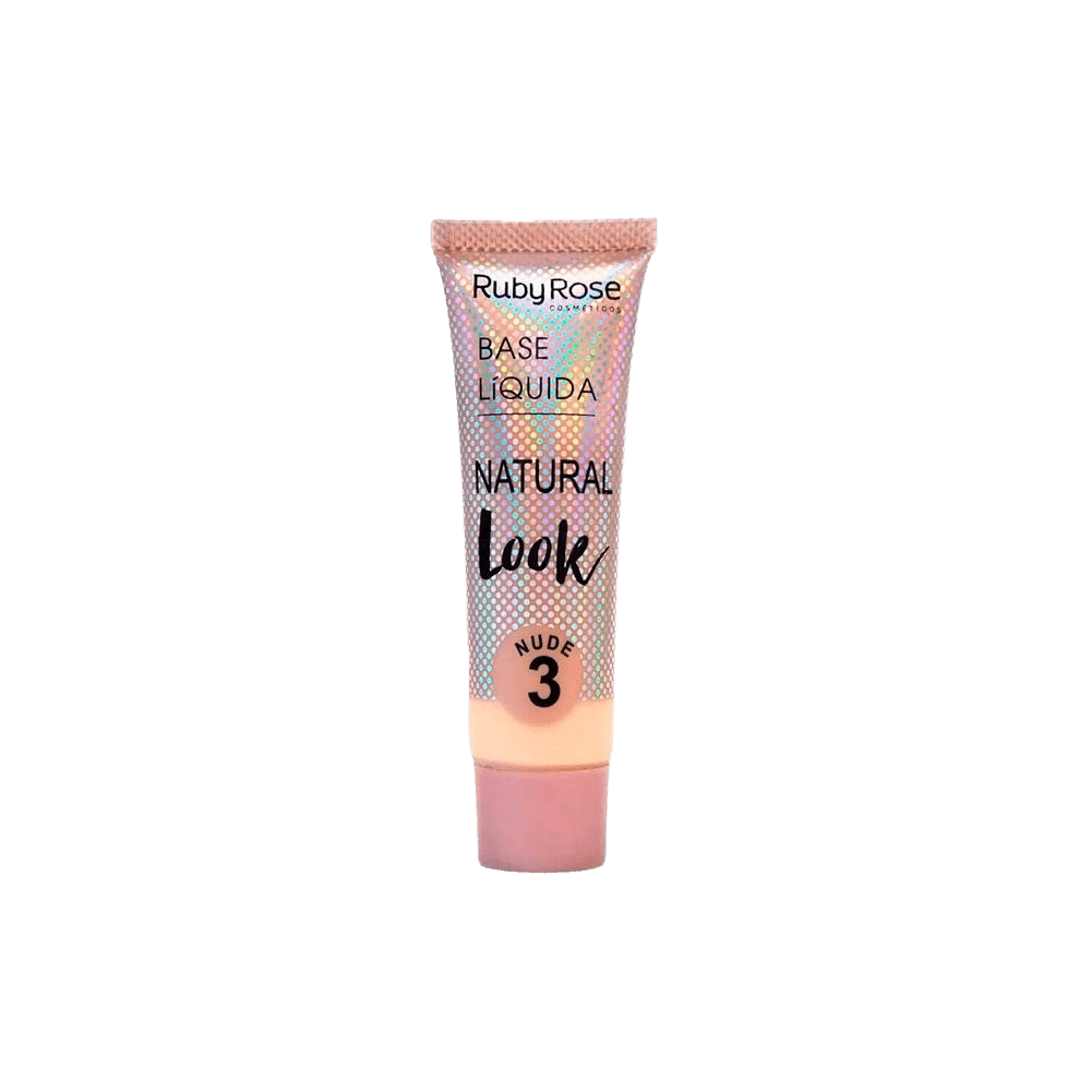Base Líquida Ruby Rose Natural Look Nude 03 37g