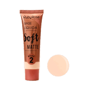 Base Líquida Ruby Rose Soft Matte Bege 2 29ml